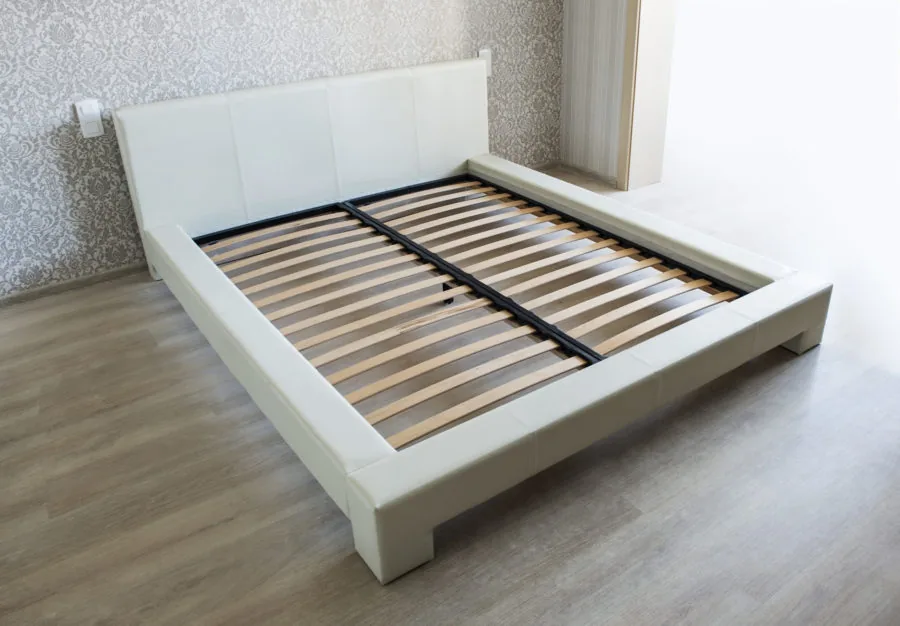Bed frame and mattress