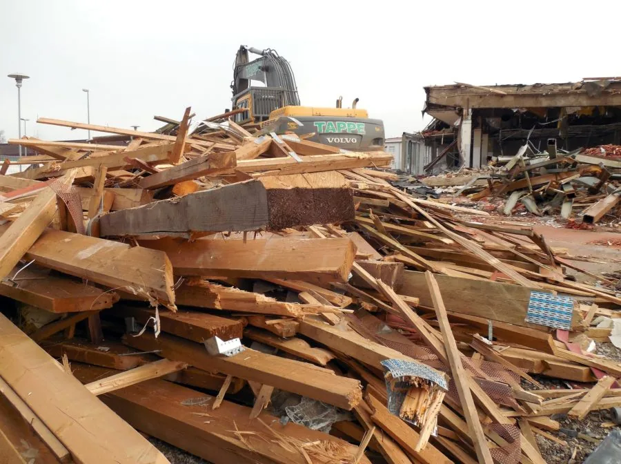 Light demolition debris