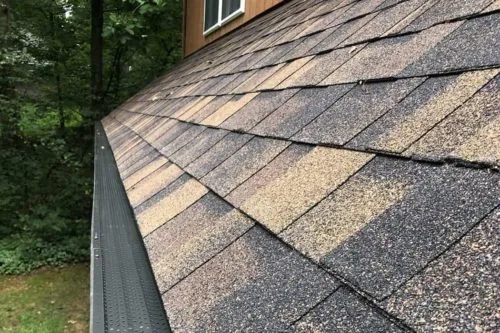 Roofing debris