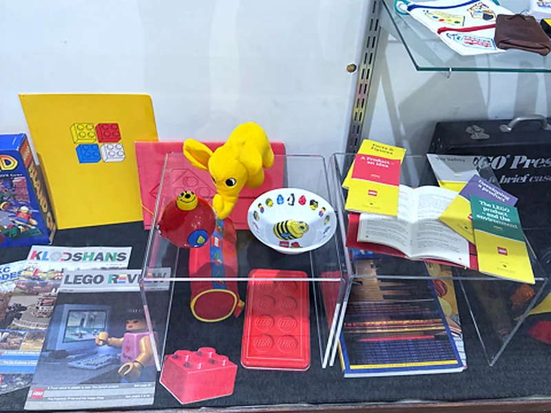 Vintage LEGO memorabilia slated for display at BrickRealm 2026, offering visitors a look at the history of the iconic building bricks.