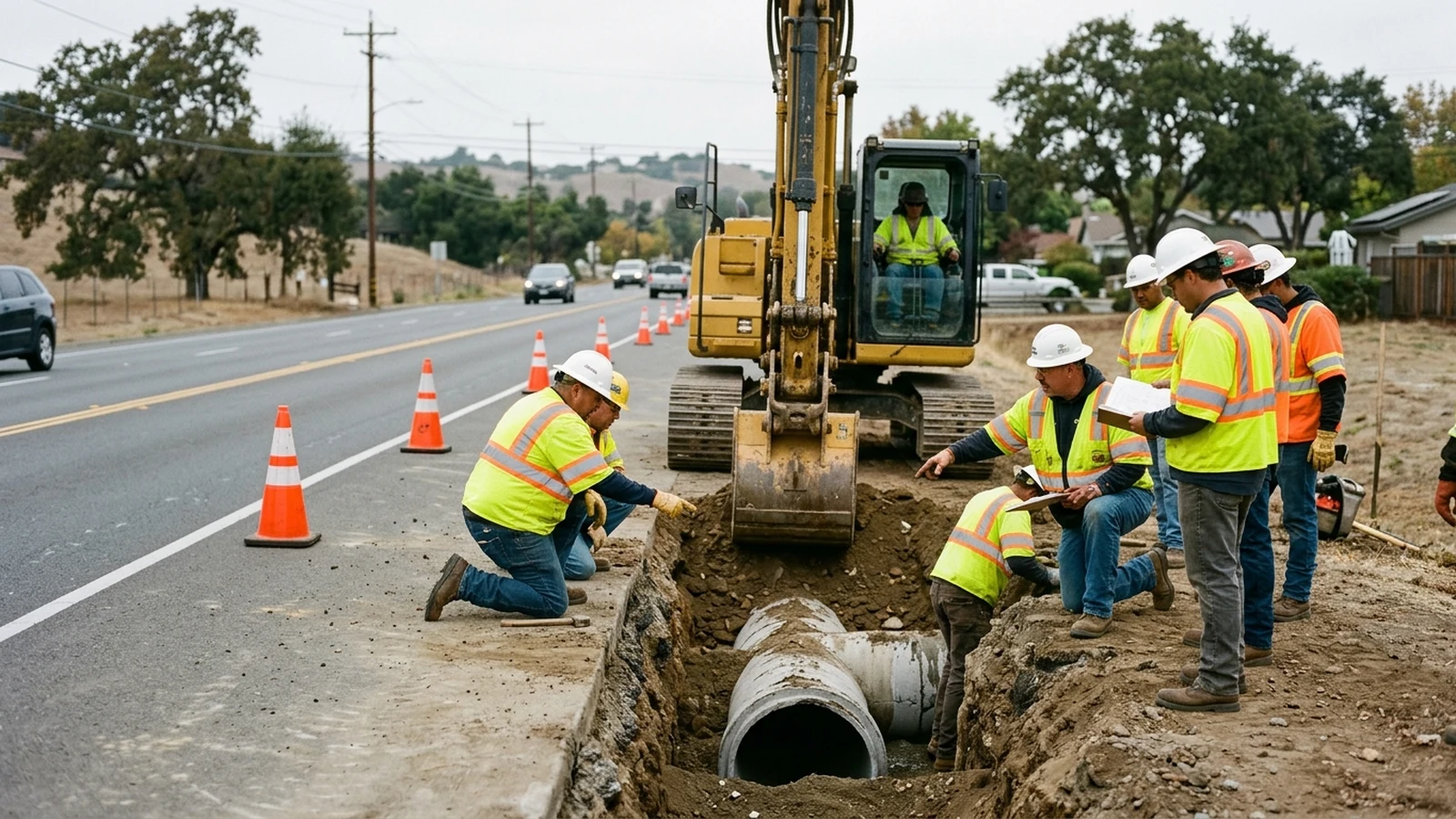 Contra Costa County Begins Springbrook Road Culvert Repair in Lafayette