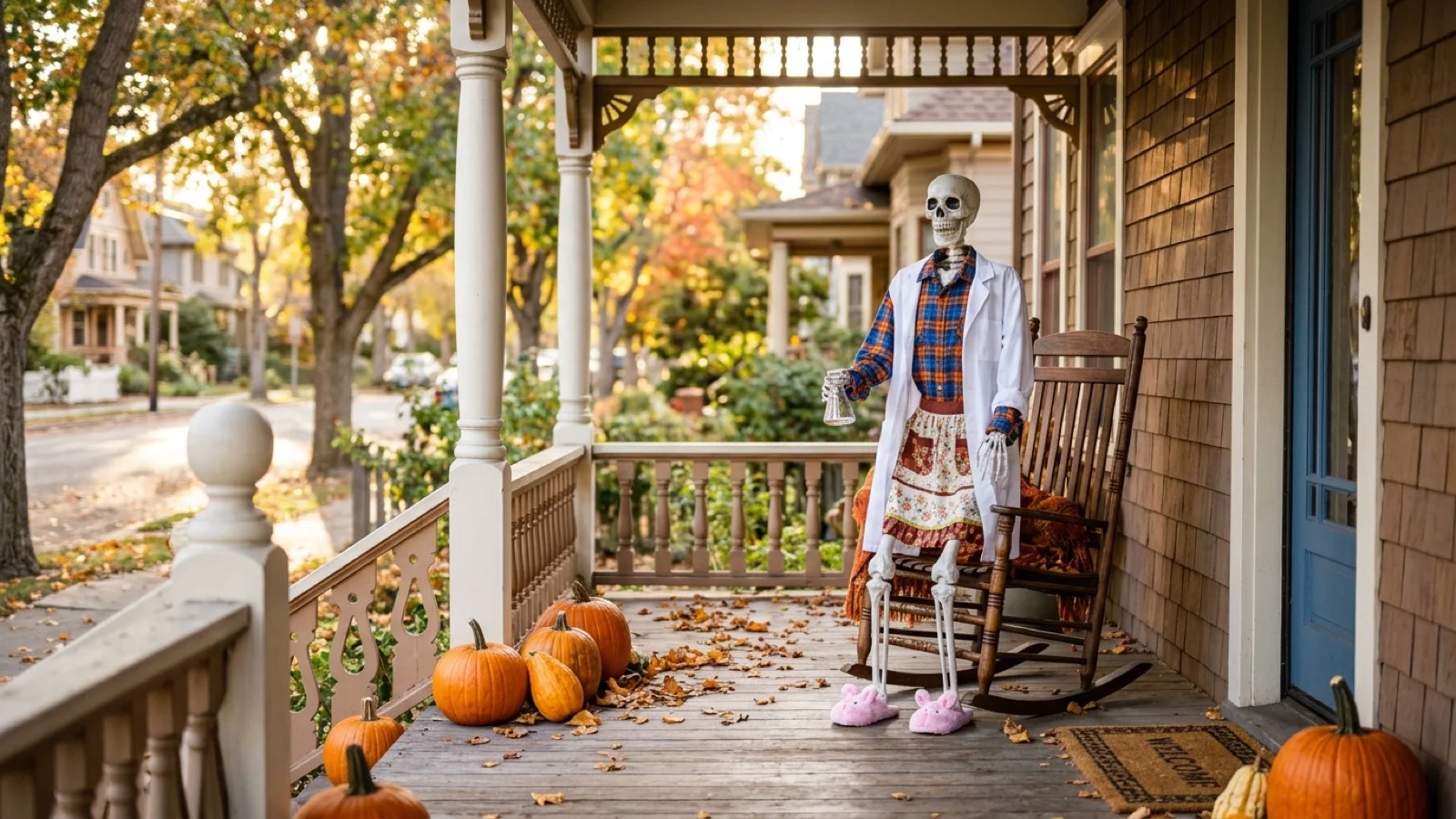 9-Year-Old Nathalie Chabas and Father Use Anthropic’s Claude AI to Transform Alameda Halloween Skeleton Into Interactive "Uncle Murray"