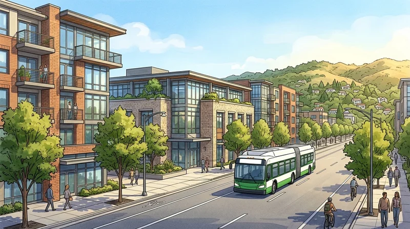 Medical and student residential architecture in the East Bay corridor