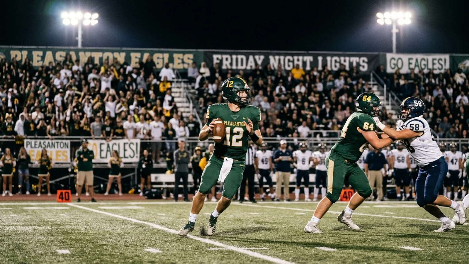 San Ramon Valley prep varsity athletic stadium where real-time heat-stress and environmental monitoring protects student athletes