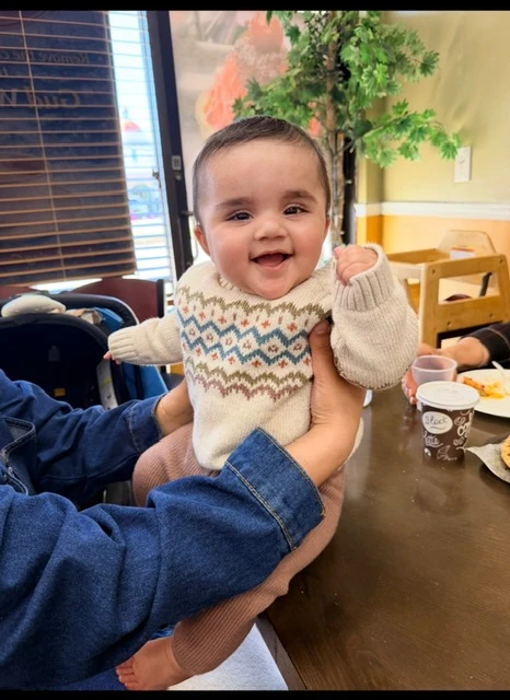 Zorawar Sodhi shares a smile during a family outing