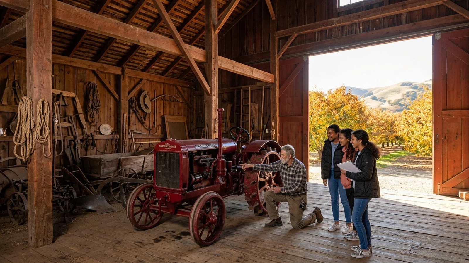 San Ramon Unveils Restored 1920s Agricultural Equipment Barn at Forest Home Farms Historic Park
