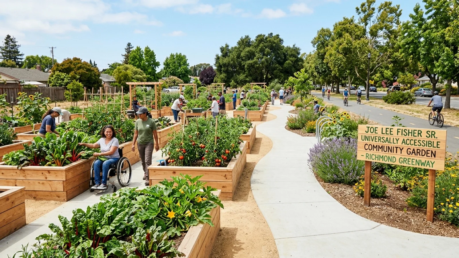 Community open space and urban greenway buffer projects funded by regional environmental mitigation programs