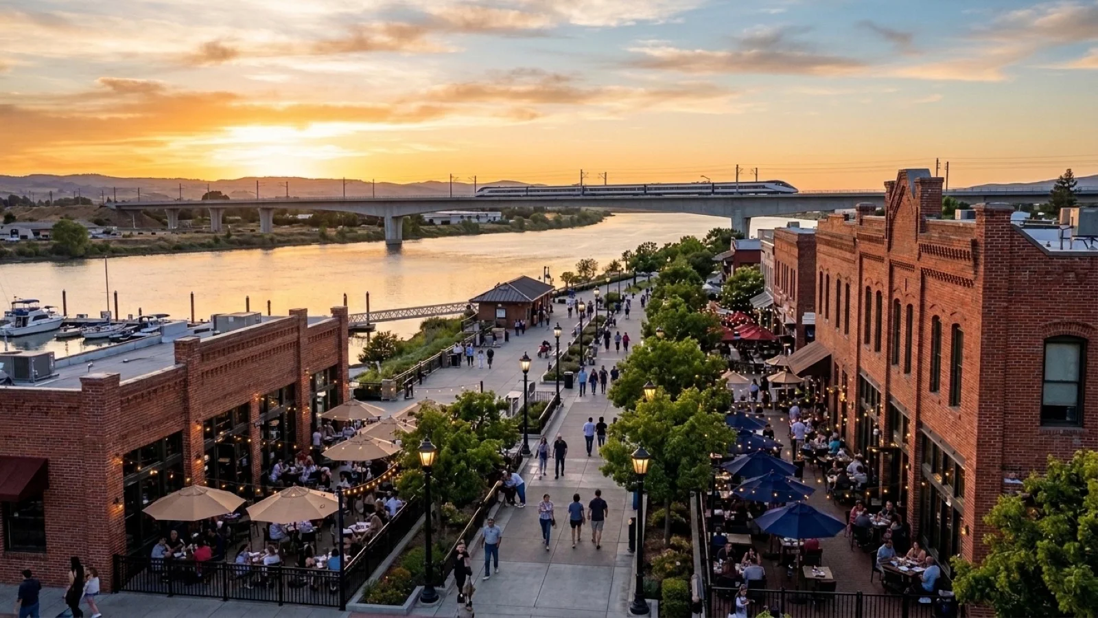 Antioch Downtown Rivertown Hosts Weekend Events as California High-Speed Rail CEO Ian Choudri Resigns Amid Travel Expense Probe