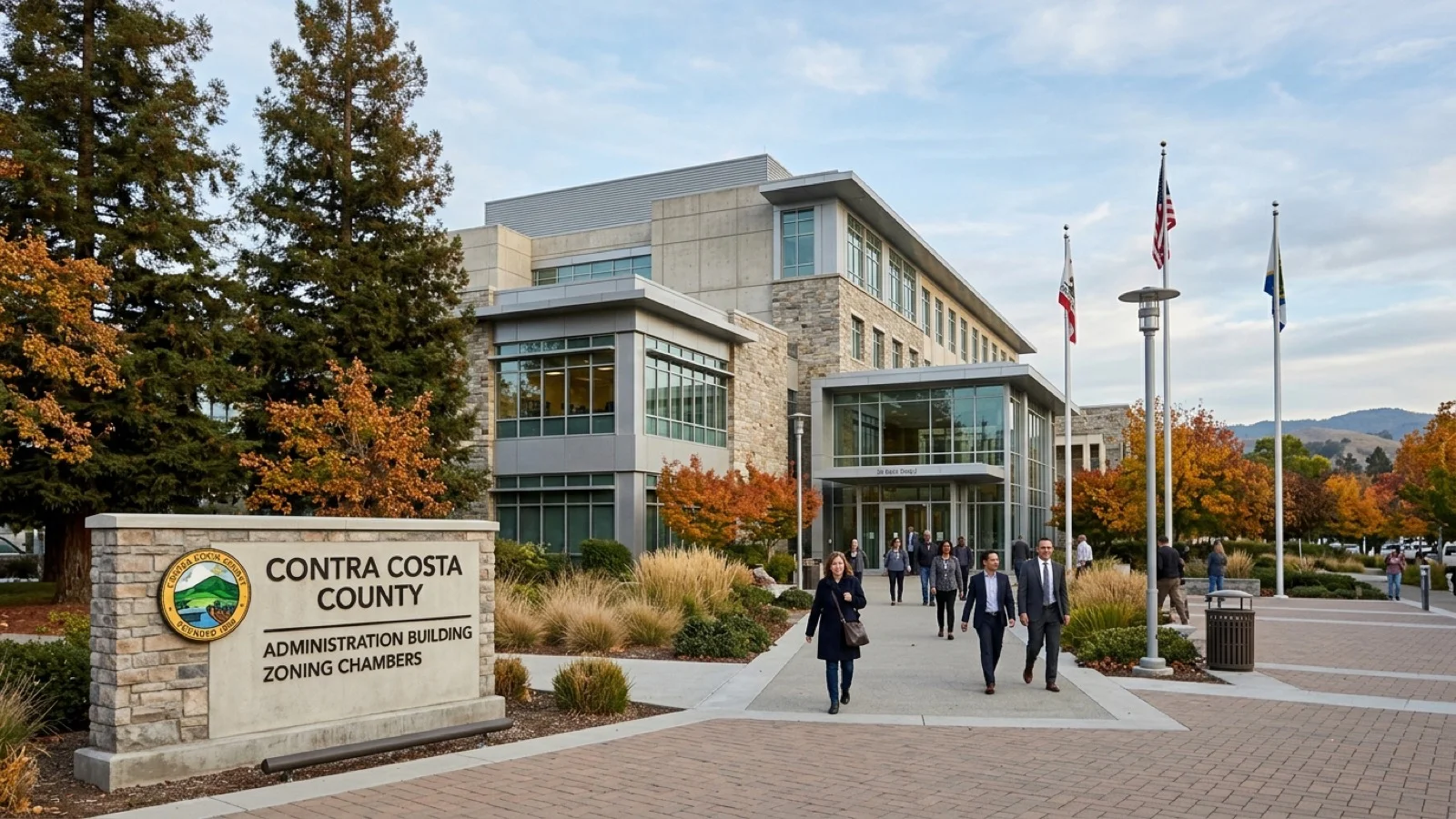 Contra Costa County Administration Building in Martinez where supervisors opened Park Advisory Committee applications