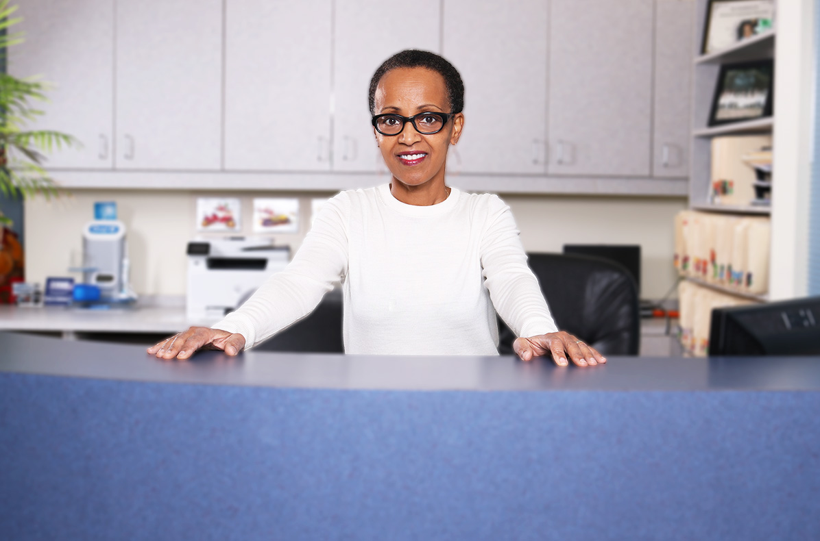 Dr. Martha Amare at her San Ramon practice