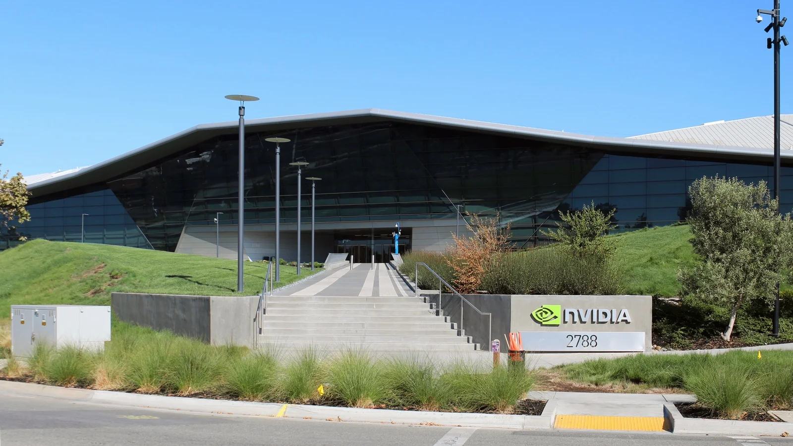 NVIDIA corporate headquarters campus in Santa Clara where next-generation Vera Rubin computational architecture was engineered