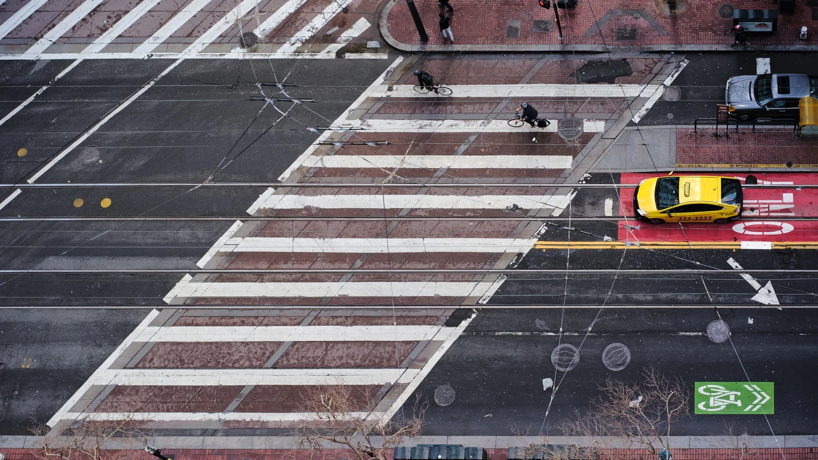 Market Street commercial corridor in San Francisco where digital design leader Figma is headquartered and pioneered vector collaboration